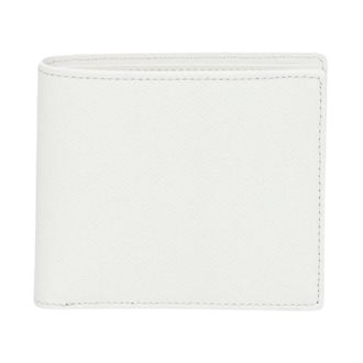 Maison Margiela Wallets & Cardholders, male, White, ONE SIZE, Leather Wallet