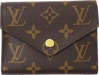 Louis Vuitton Monogram Fuchsia Monogram Wallet (Tri-Fold) (Pre-Owned)