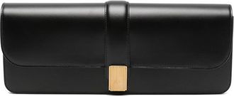 Khaite Blake Leather Flap-top Clutch Bag