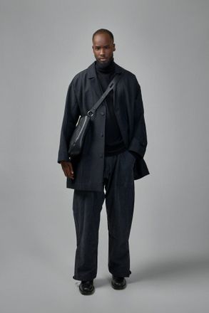 Jan-Jan Van Essche Coat 33 Linen Wool Twill