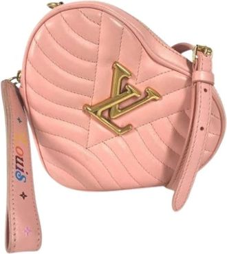 Louis Vuitton Pre-owned Pochette Clutch Bag - Dames - Vintage Schoudertas - Roze - ONE Size - Leer - Vintage