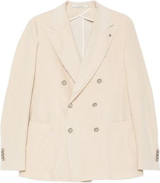 Tagliatore Giacca Double-breasted Corduroy Jacket