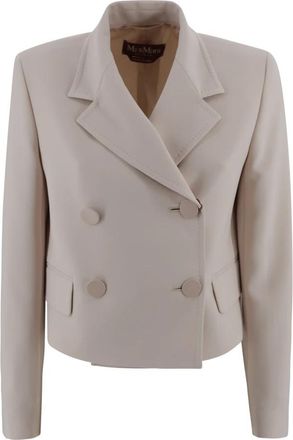Max Mara Roze Jas voor Vrouwen - Dames - Blazers - Roze - M - Jassen
