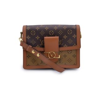Louis Vuitton Louis Vuitton Schoudertas van Stof Dauphine