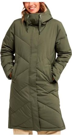 Roxy Ellie Mantel f&uuml;r Damen | oliv