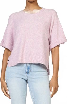 Dear John Denim Catrina Relaxed Fit Top In Vivid Lilac