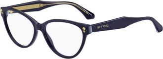 Etro 0014 PJP Glasses - Dames - Brillen - Blauw - 56 MM - Accessoires