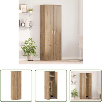 vidaXL vidaXL Mobile rovere artigianale - Alto mobile rovere artigianale 60 x 35 x 180 cm