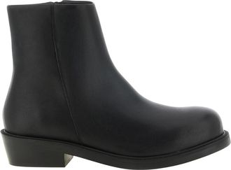 S&eacute;fr Lerato Enkellaarsjes - Heren - Enkellaarsjes - Zwart - 42 EU - Leer - Schoenen