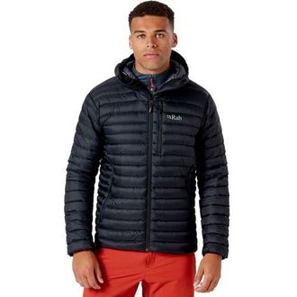 RAB Microlight Alpine Down Jacket - Mens in Black at Nordstrom, Size Xx-Large