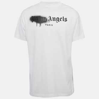 Palm Angels Palm Angels Paris Sprayed Logo T-Shirt