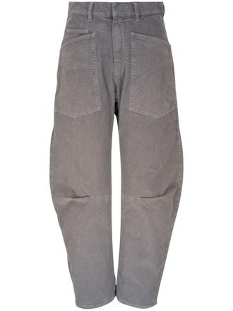 Nili Lotan Pantaloni a coste - Grigio