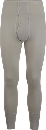 Isa Lange Unterhose ISA BODYWEAR Lange Unterhose mit Eingriff Olaf, Herren, Gr. XXL, grau, Obermaterial: 100% Baumwolle CO., Unterhosen Lange Unterhose