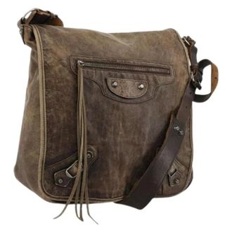 Balenciaga Pre-owned Cross Body Bags, female, Brown, Size: ONE SIZE Pre-owned Vintage Shoulder Bag