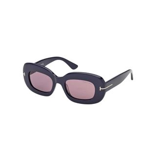 Tom Ford Islay-02 Sunglasses - female - Tom Ford - Sunglasses - Blue - 50 MM - Accessories