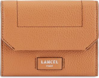 Lancel Compacte Portemonnee Ninon Bruin Leer - unisex - Portefeuilles - Bruin - ONE Size - Leer - Accessoires
