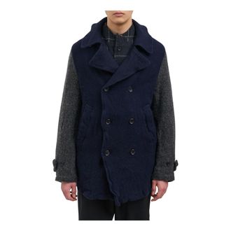 Comme Des Gar&ccedil;ons Jassen, Heren, Veelkleurig, L, Wol, Cappotto Doppiopetto in Lana