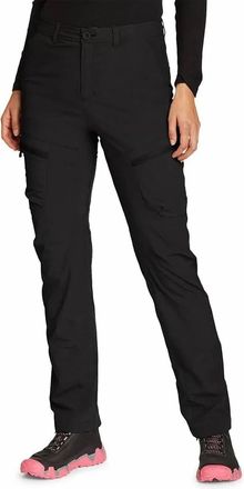 Eddie Bauer Flexion 2.0 Polar Fleece-Lined Straight Leg Pants In Black