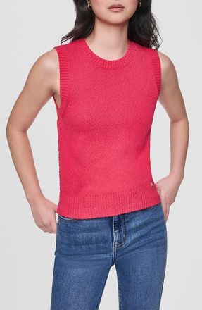 DKNY Sleeveless Sweater Tank in Punch at Nordstrom Rack, Size X-Small
