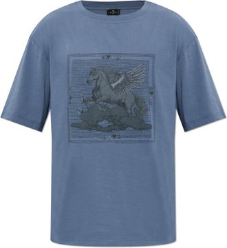 Etro Uomo, Top, Blu, L, new