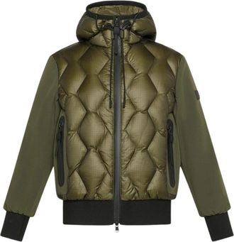Peuterey Giubbino - Heren - Winterjassen - Groen - XL - Jassen