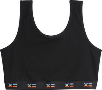 TomboyX Essentials Soft Bra in Rainbow X at Nordstrom, Size X-Small