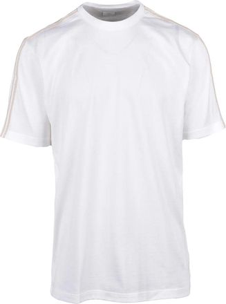 Eleventy White Men Cotton T-shirt
