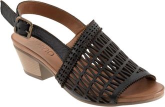 Bueno Womens Lila Sandal In Black