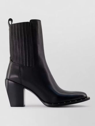 Golden Goose debbie ankle boots block heel leather