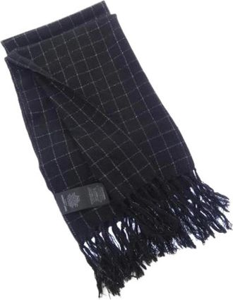 Saint Laurent Pre-owned Stole - Heren - Vintage Accessoires - Zwart - ONE Size - Vintage