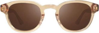 Revo Beige RE1255 Sterling Acetate Phantos Sunglasses