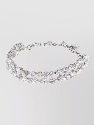 Swarovski embellished metal bracelet