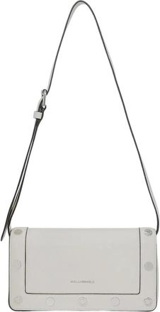 Karl Lagerfeld K/Rocky Marais Schoudertas - Dames - Schoudertassen - Beige - ONE Size - Leer - Tassen