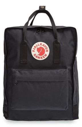 Fj&auml;llr&auml;ven K&aring;nken Water Resistant Backpack in Black at Nordstrom