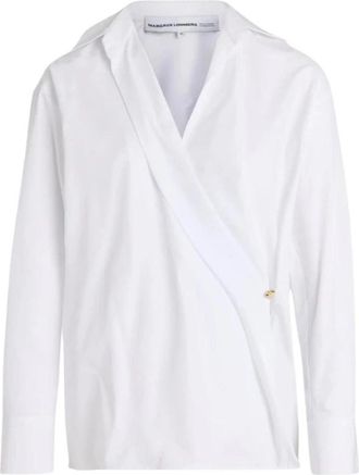 Margaux Lonnberg Inga Shirt - Dames - Blouses - Wit - 2XS - Katoen - Overhemden