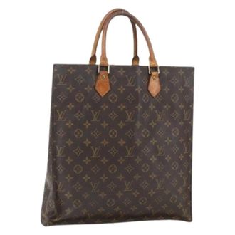 Louis Vuitton Pre-owned Tote Bags, female, Brown, Size: ONE SIZE Pre-owned Canvas Tote Bag