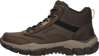 Skechers Santoro - Hopkins - Heren - Veterlaarzen - Bruin - 41 EU - Leer - Schoenen