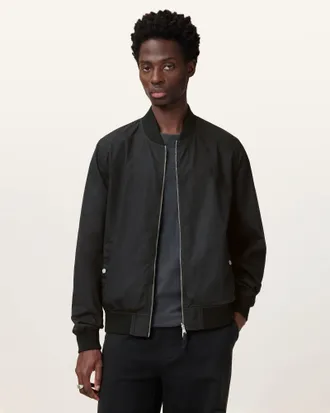 AllSaints Bassett Reversible Ramskull Bomber Jacket