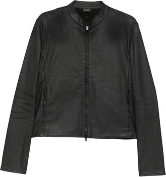 Gucci Zip-up Band-collar Jacket