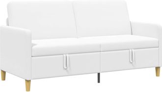 vidaXL Sof&aacute; Con Almacenamiento Blanco 172 X 78 X 87 Cm Poli&eacute;ster Vidaxl