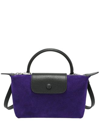 Tiffany & Fred Tiffany And Fred Paris Elegant Mini Suede Leather Satchel