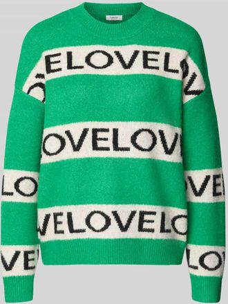 b.young B.Young Regular Fit Pullover mit Lanawoll-Anteil Modell Omea in Grass, Gr&ouml;&szlig;e XXL