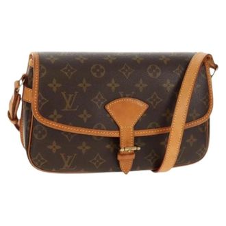 Louis Vuitton Pre-owned Cross Body Bags, female, Brown, Size: ONE SIZE Pre-owned Canvas Cross Body Bag