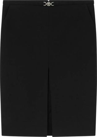 Versace Wollen midi-rok - Zwart