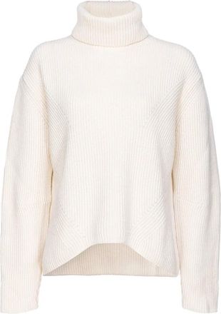 Pinko Turtleneck Trui - Dames - Coltruien - Wit - XS - Truien & Vesten