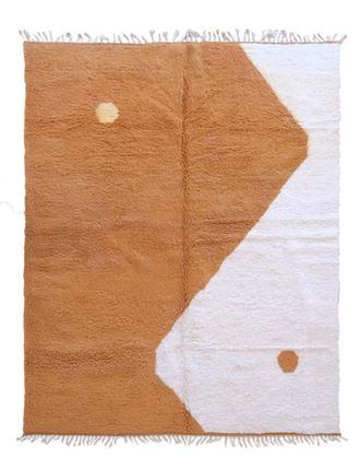 AFK Living Alfombra bereber sobria tejida a mano 258 x 347 cm