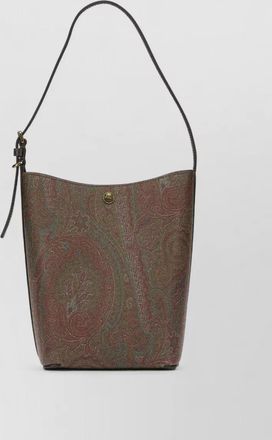 Etro essential small canvas bucket bag
