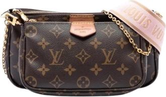 Louis Vuitton Pre-owned Multi-Pochette Accessoires - Dames - Vintage Schoudertas - Bruin - ONE Size - Vintage