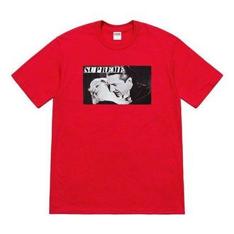 SUPREME SS19 Bela Lugosi Tee Vampire Printing Short Sleeve Unisex Red SUP-SS19-10503
