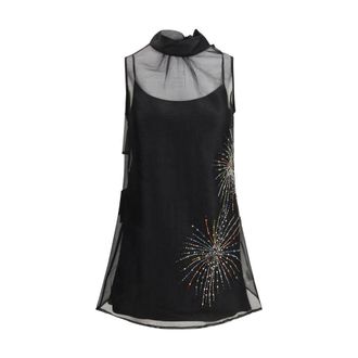 Staud Staud Polyester Casual Womens Dress